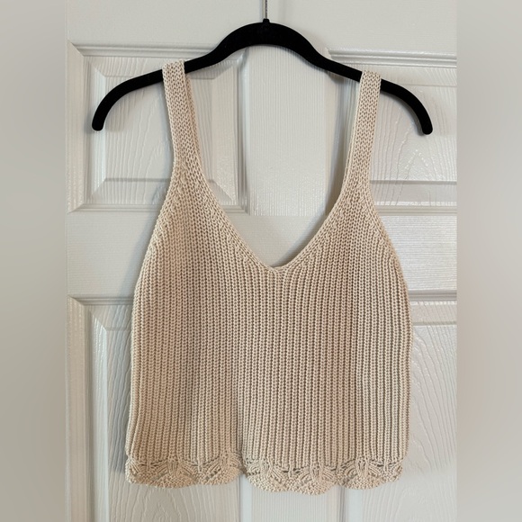 Sézane Saul Jumper Cream Knit Sweater Top in Size S *Like New* - Picture 5 of 11